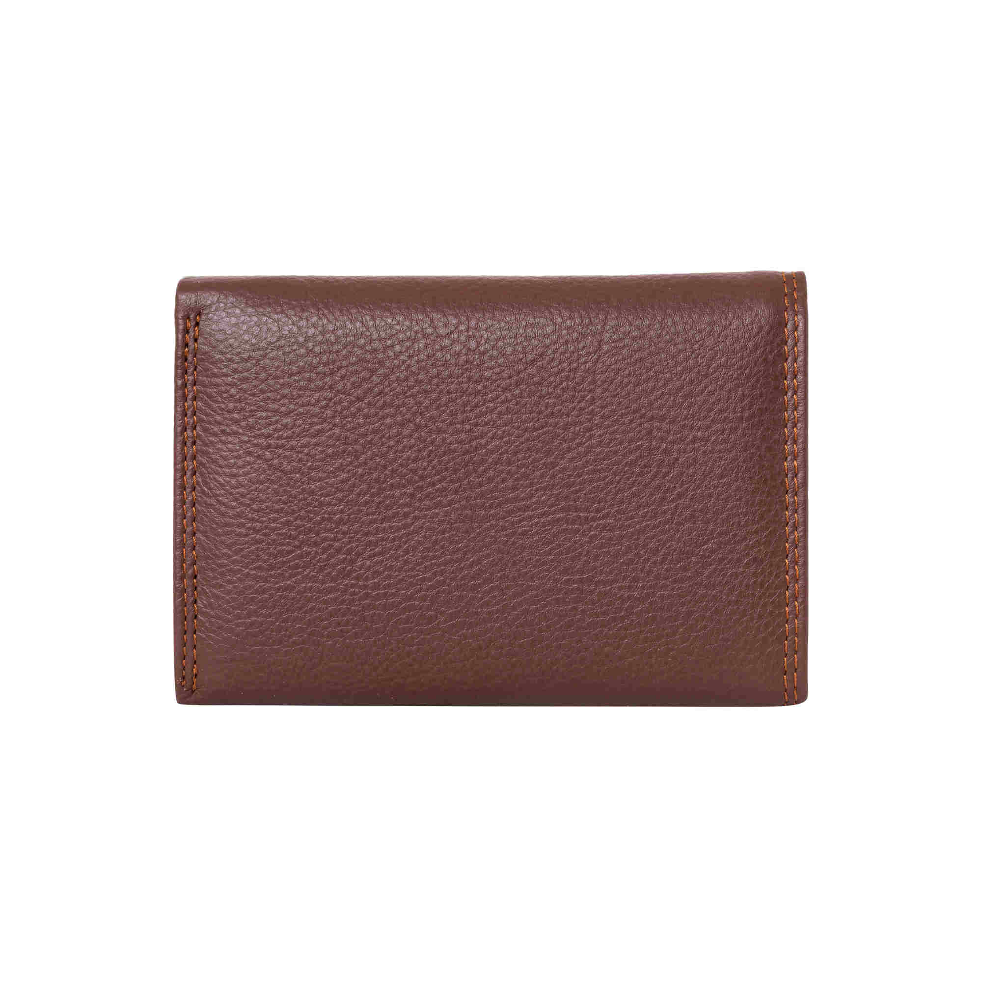 Women's bifold leather clearance wallet