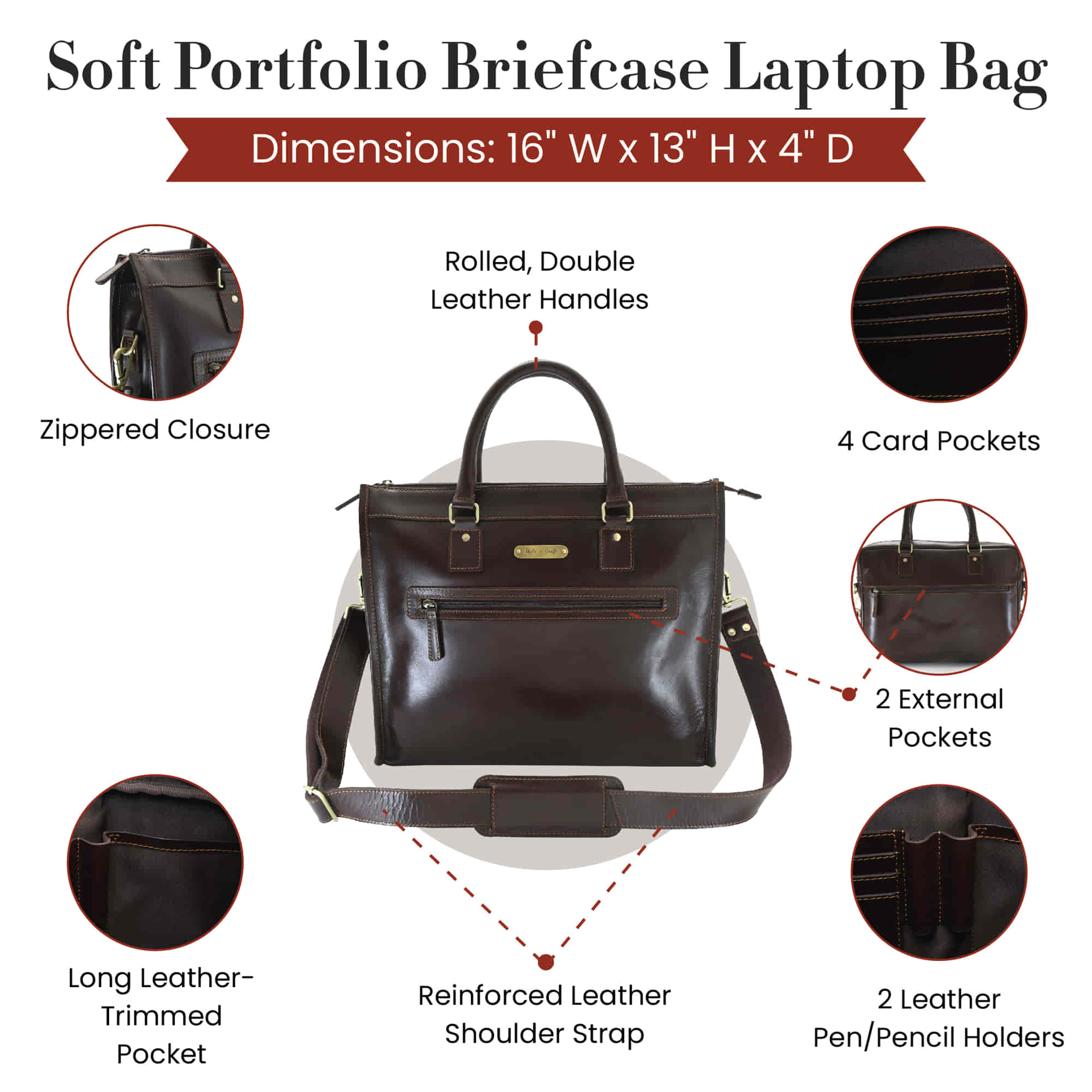 Men's discount portfolio briefcase