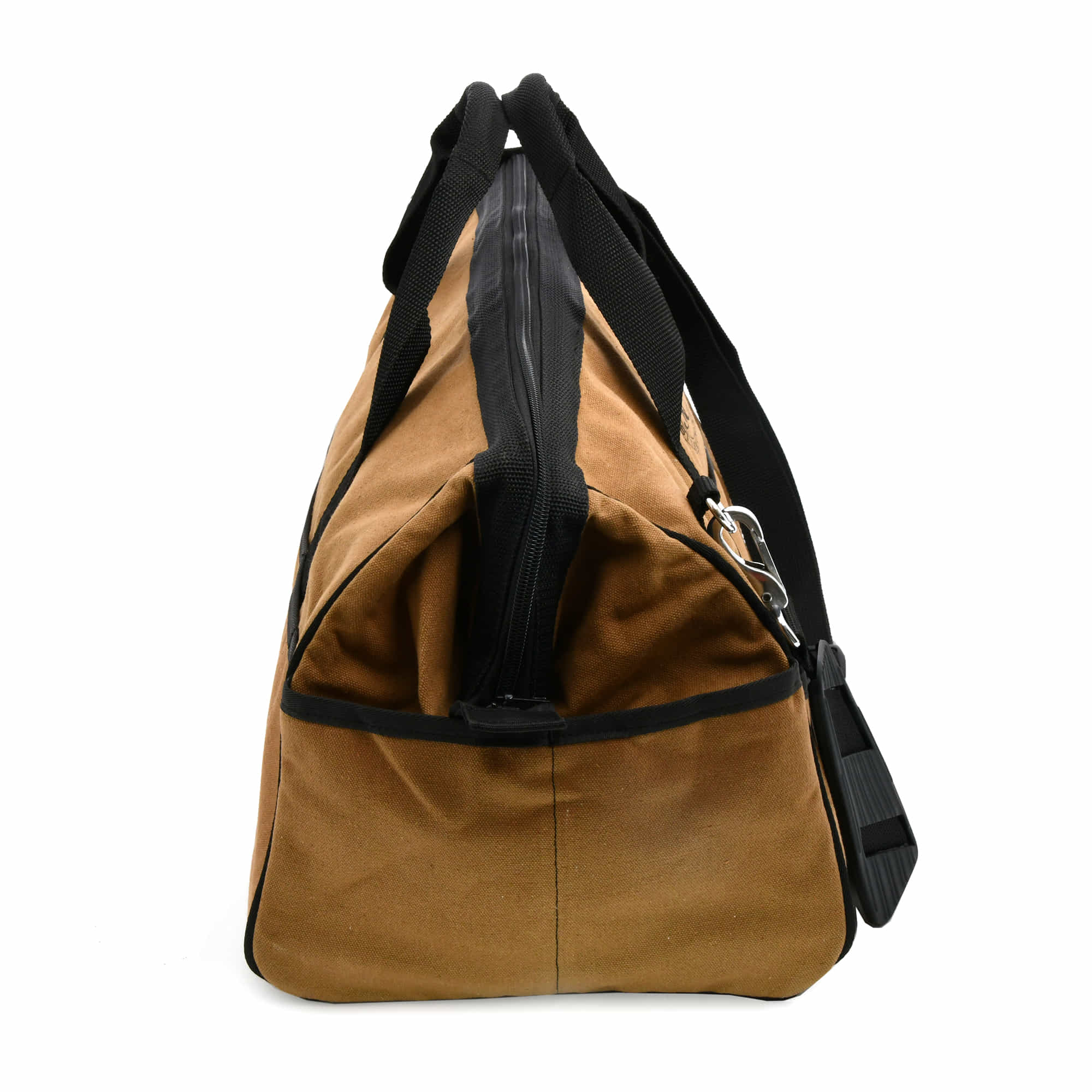 97012 - 25 Pocket 20 Inch Wide Mouth Tool Storage Bag in Brown Waterproof  Canvas | Style n Craft