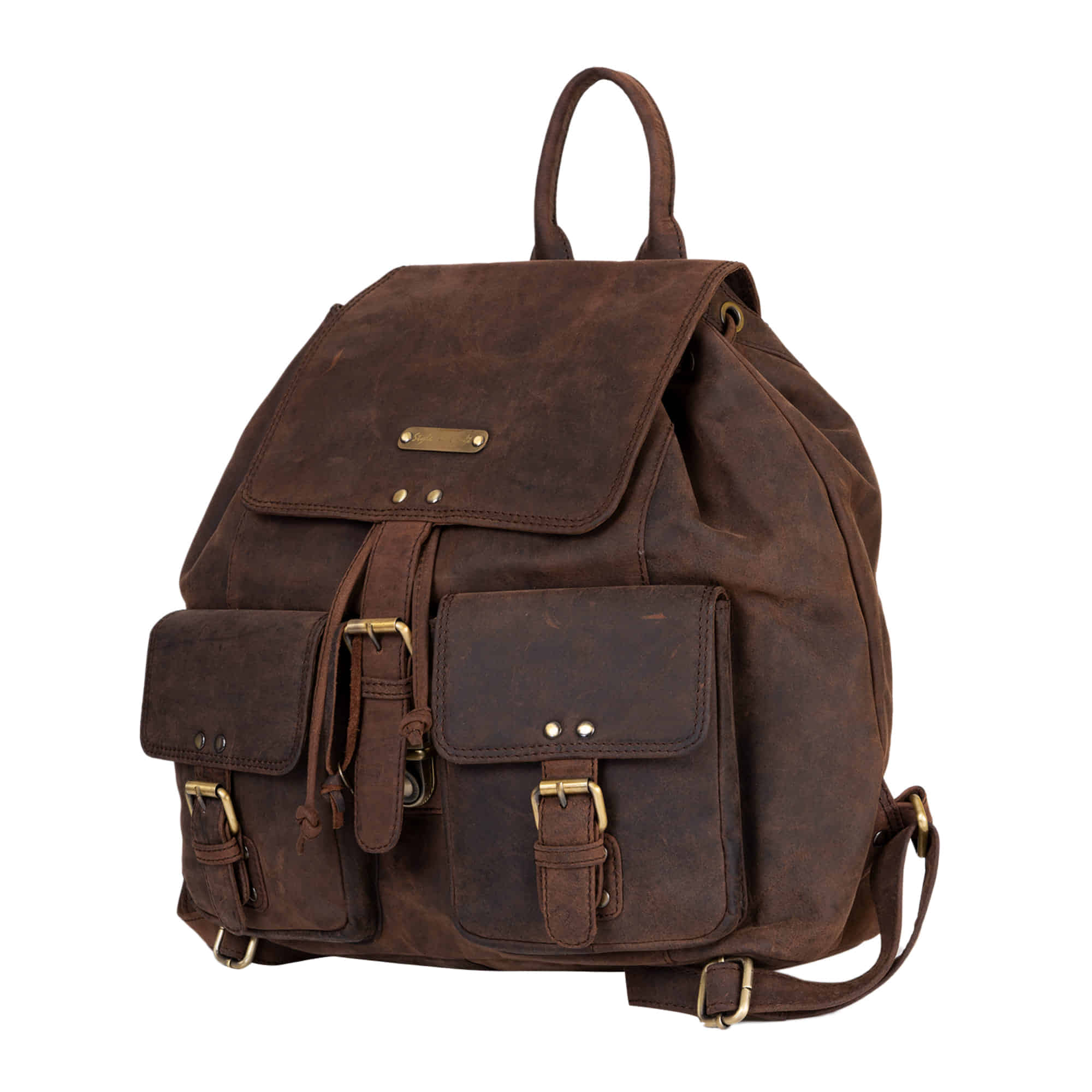 Hunter backpack outlet leather