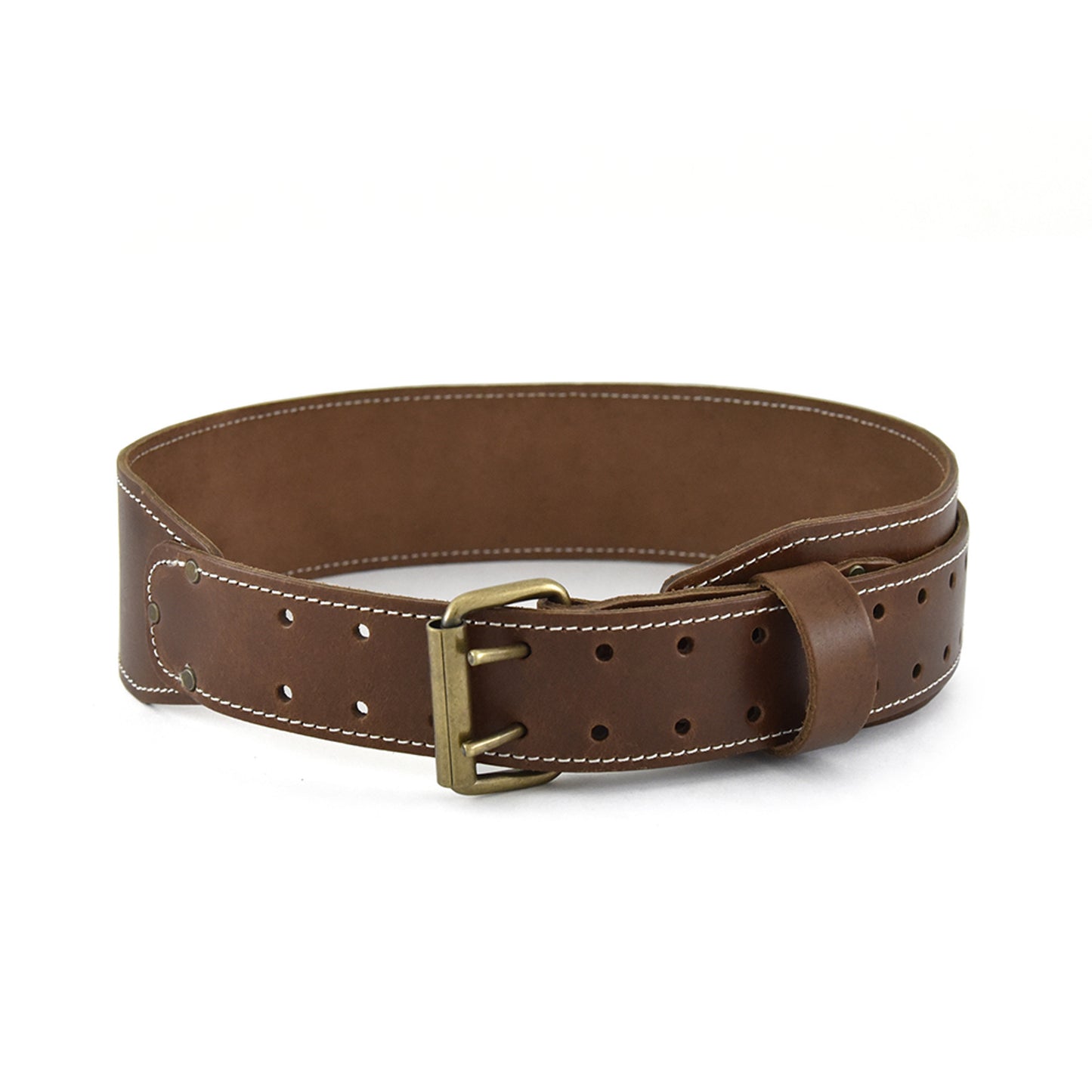 3 Inch Wide Extra Long Tapered Leather Work Belt | Style n Craft | # 98439